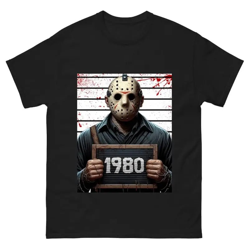 Jason's Vintage Horror Unisex Shirt - Spooky and Funny