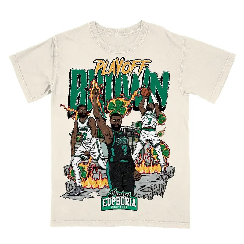 Jaylen Brown Basketball T-Shirt, graphic vintage sports tees for men