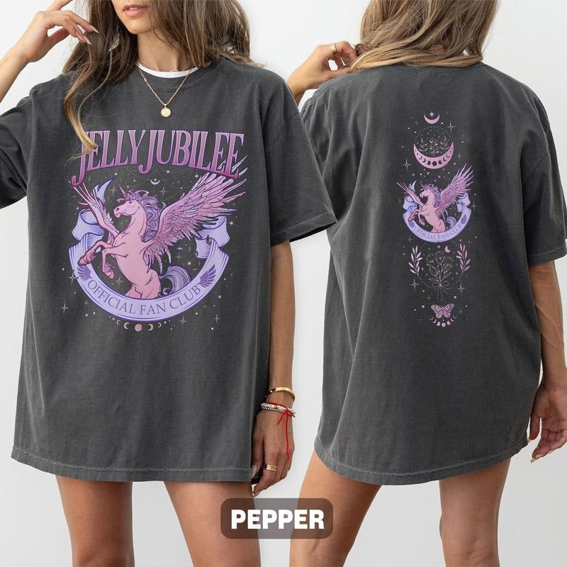 Jelly Jubilee Fan Club 2 Sided Shirt, Jelly Jubilee Crescent City Shirt, Bryce Quinlan Merch, Crescent City SJM Shirt, Bookish Book Lover Tee