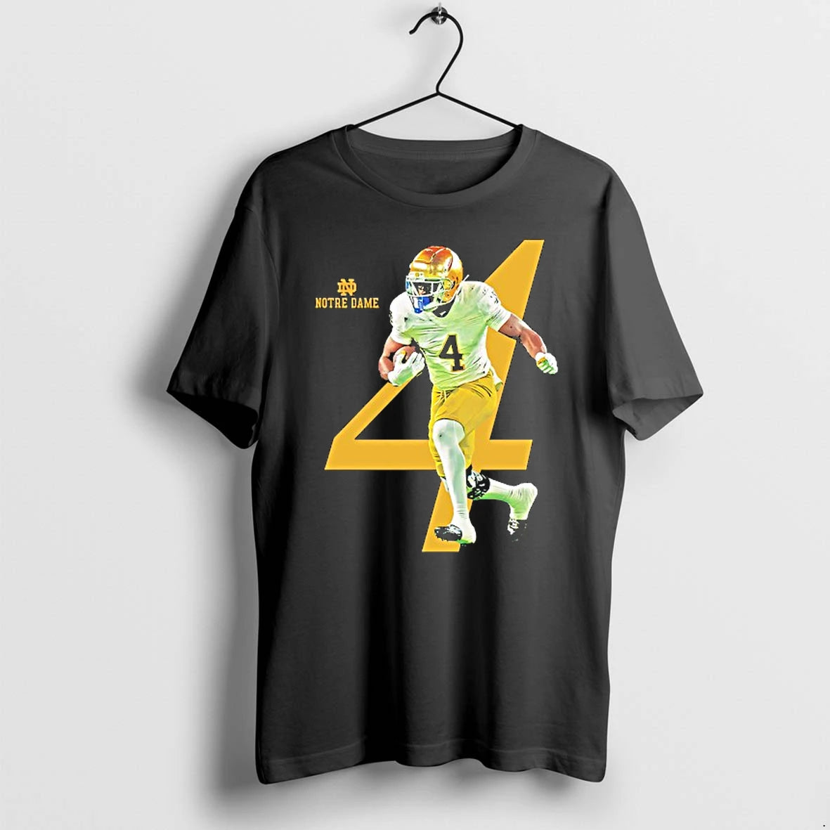 Jeremiyah Love 4 Notre Dame Fighting Irish Football Tshirts Sweater
