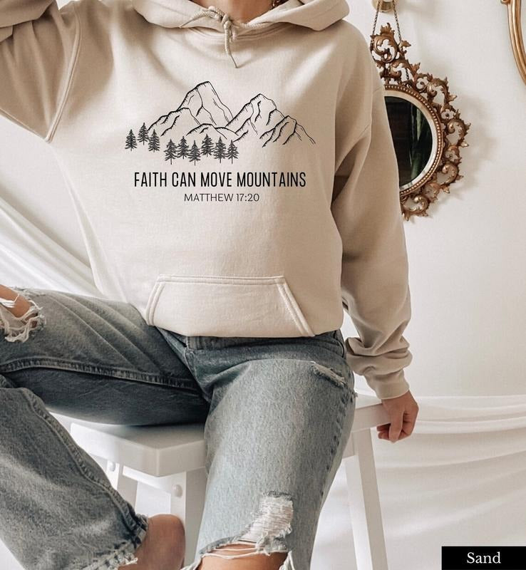 Jesus Hoodie Faith Sweatshirts Christian Hoodie Christian Hoodies Christian Sweatshirt Cotton Sweaters