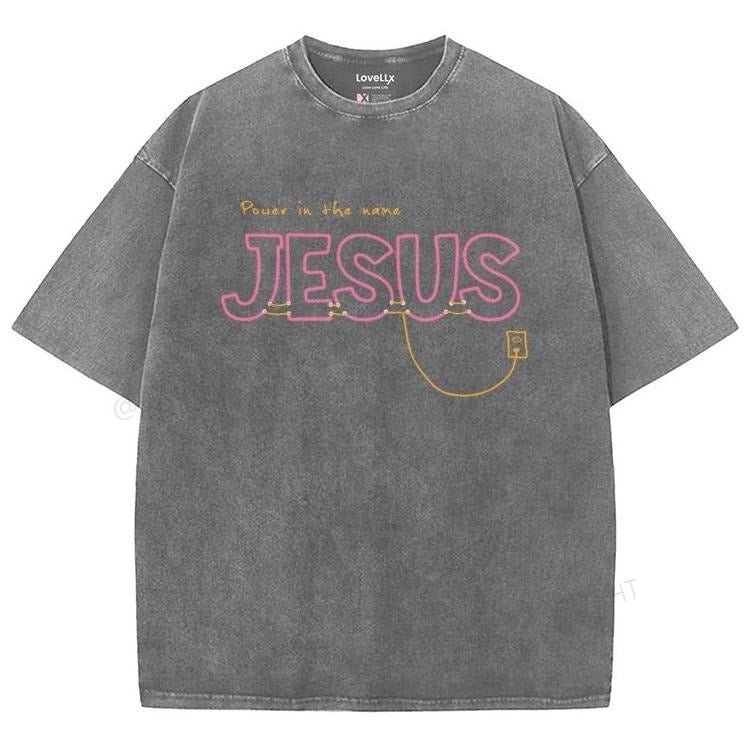 Jesus Washed T-Shirt, Christian Jesus t shirts, Vintage 90s Graphic Tee Gift Cotton Top Womenswear Bottom Hoodie, Sweatshirt