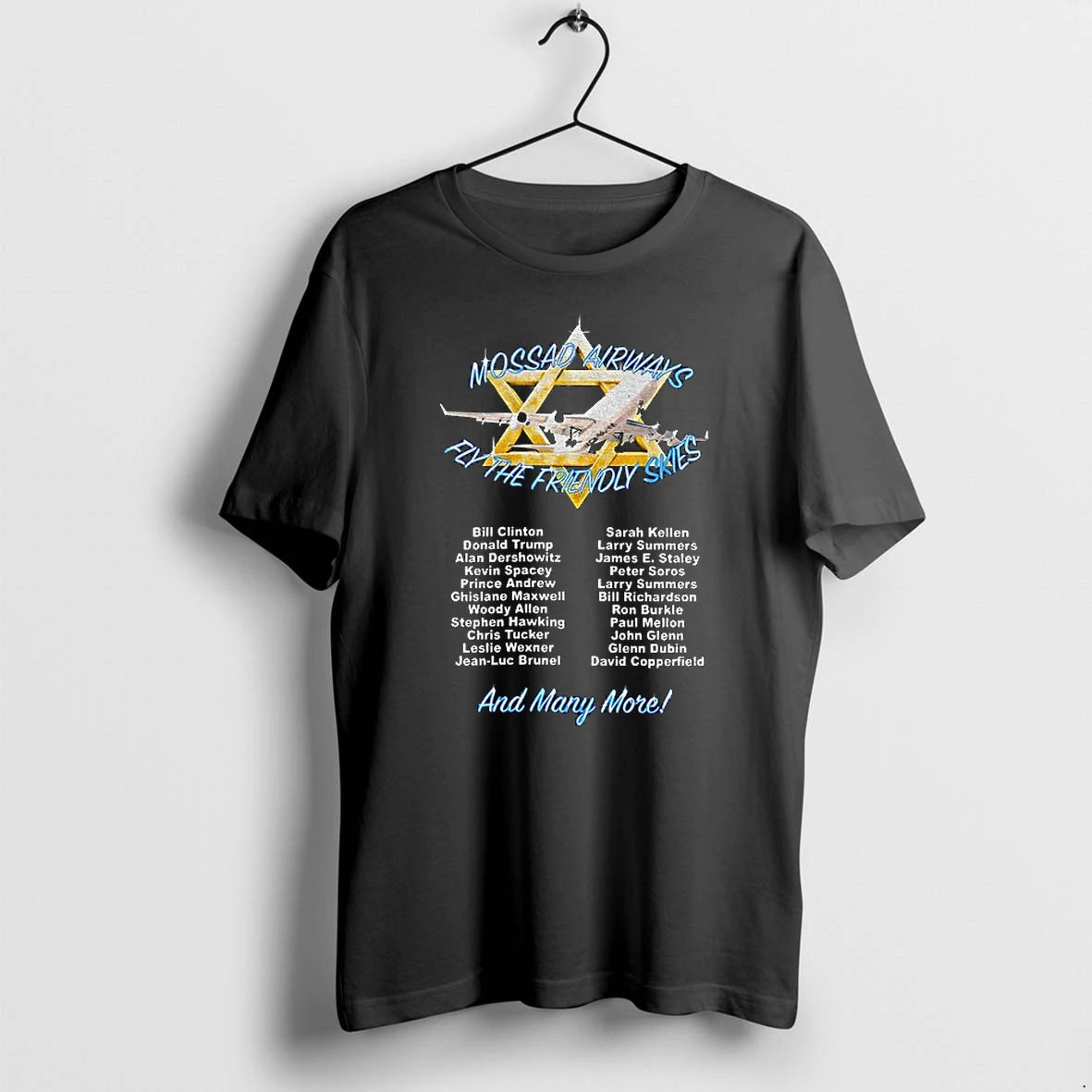 Jewish Plane Mossad Airways Fly The Friendly Skies And Mary More Tshirts Sweater