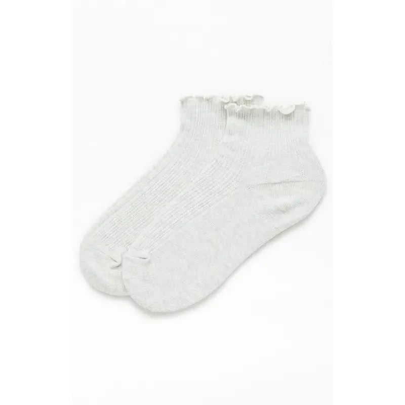 John Galt Women's Ribbed Ruffle Ankle Socks T-Shirts, Hoodie, Sweatshirt | WearSparks.com