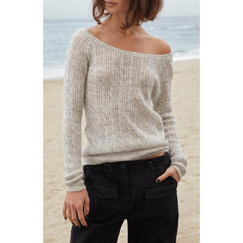 John Galt Women's Silver Elissa Sweater