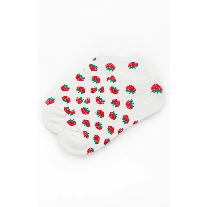 John Galt Women's Strawberry Ankle Socks T-Shirts, Hoodie, Sweatshirt | WearSparks.com