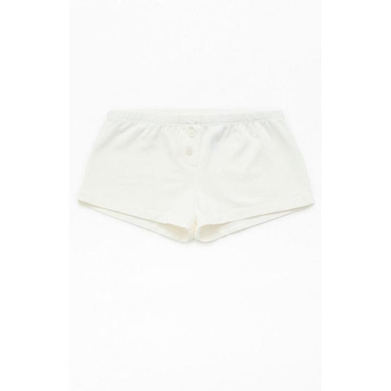 John Galt Women's White Boxer Boyshorts