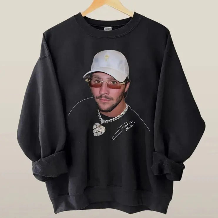 Josh Allen Funny Meme Vintage Sweatshirt, Josh Allen Rap Tee, Buffalo Football Retro Crewneck, Football 90s Shirt, Gift For Fan