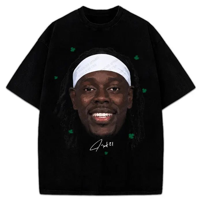 Jrue Holiday T-Shirt Boston Basketball Custom Fan Art Design Graphic T-Shirt Crewneck Cotton