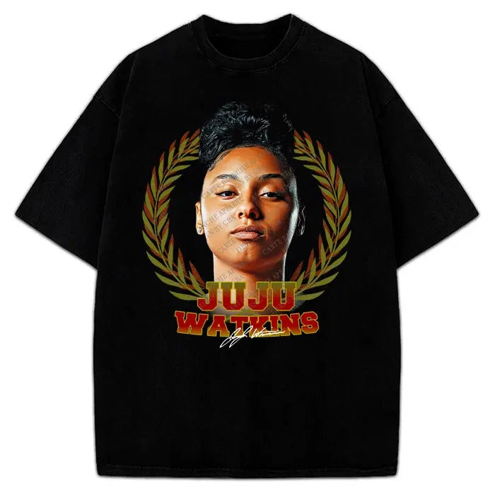 JuJu Watkins T-Shirt Women Basketball JuJu Custom Fan Art Graphic Tee Crewneck Comfort