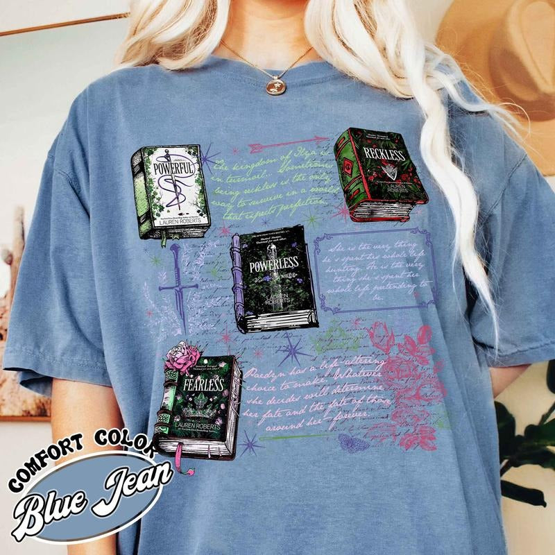 Kai Azer I Love You In Powerless Shirt,Powerless Bookish Shirt,Kai Azer Shirt,Booktok Merch, Reckless Book,Fearless Fan Shirt,Bookish Shirt