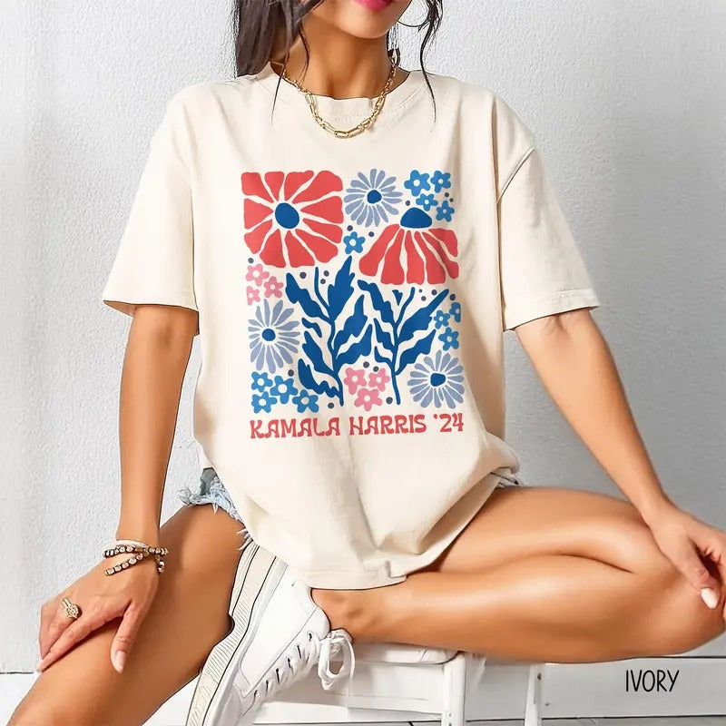 Kamala Harris Christmas Sweatshirt, Funny Holiday Sweater, Political Gift, 2024 Election Shirt, Xmas Gift, Santa Shirt, Ugly Xmas Sweater holiday shirt