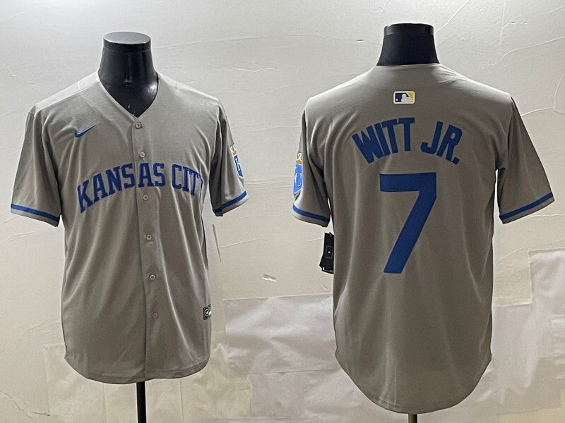 Kansas City Royals #7 Bobby Witt Jr. Royals Adult Style 2
