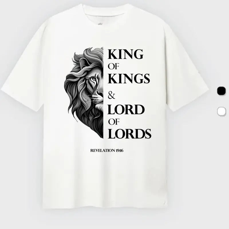 King Of Kings Christian T-Shirt, Perfect Gift, Outdoors T-Shirt, Cotton Unisex T-Shirt