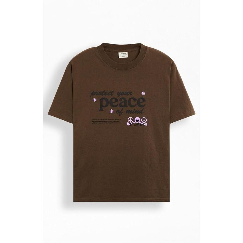 LAVENDER Men's Peace Of Mind T-Shirt - Multicolor
