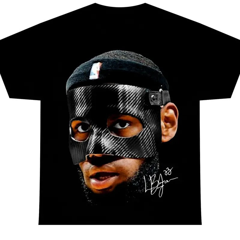 LEBRON JAMES SHIRT | Rare Exclusive Jumbo Merch | The Last Dance Vintage 90s Style Face Tee