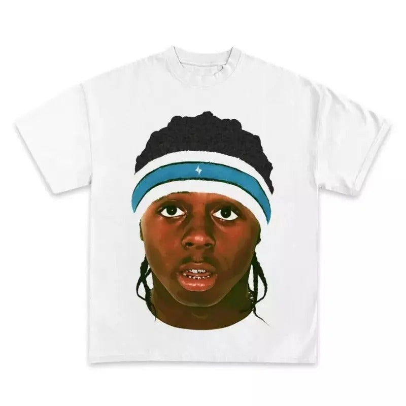 LIL WAYNE T-SHIRT Rap Tee Vintage Style Concert Merch Graphic Jumbo Face Tee Rare Hip Hop