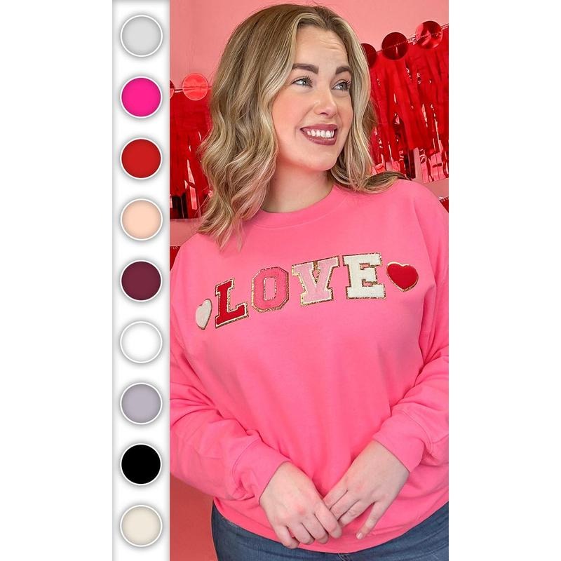 LOVE Ideal Chenille Sweatshirt