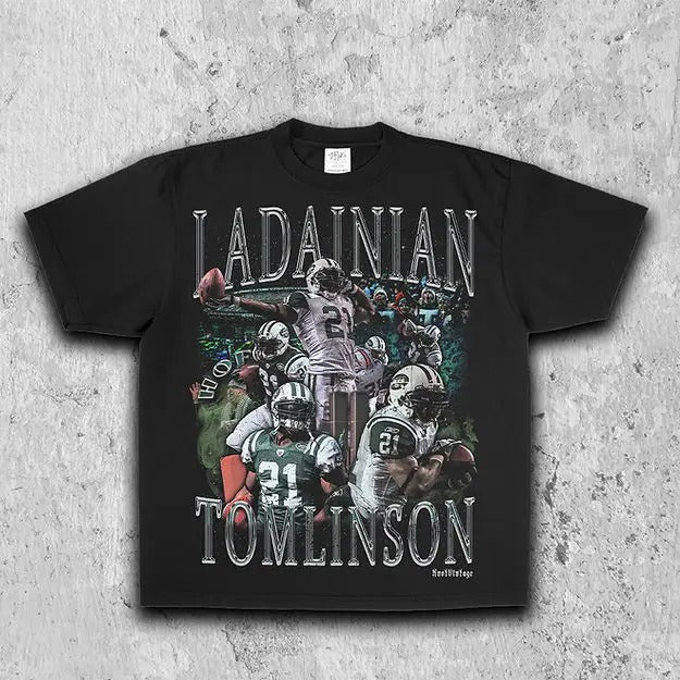 LaDainian Tomlinson Tee | Vintage Tee | Men's Graphic T-Shirt | Gift For Fan