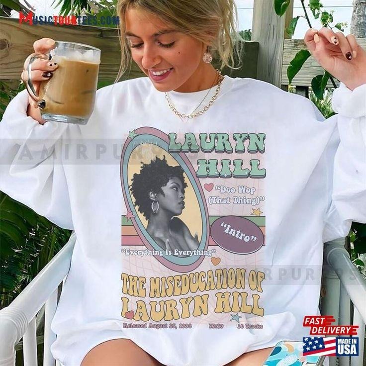 Lauryn 2024 Clothing Hill Graphic Rock Pop Music Unisex Sweatshirt