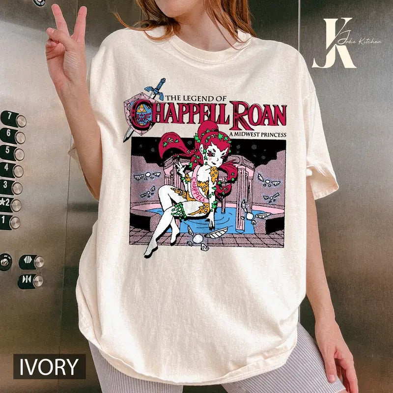 Legend of Chappell Roan Midwest Princess T-Shirt, Midwest Princess Tee, Chappell Roan Merch, Hot to go, Statue of Liberty...