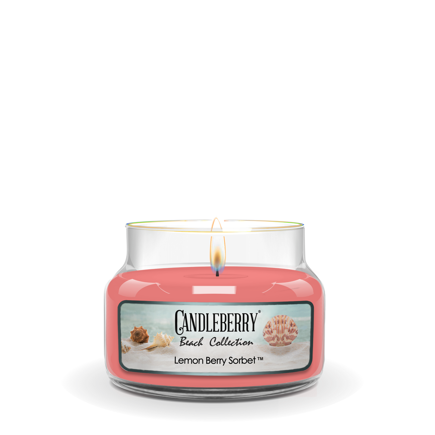 Beach Collection - Lemon Berry Sorbet™, Small Jar Candle (Collective)