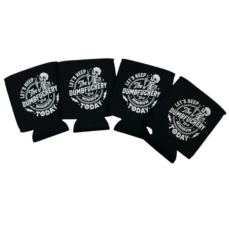 Let's Keep The Dumbfery Can Insulator - Keep Your Drinks Cold and Hot - Drinkware, Flasks