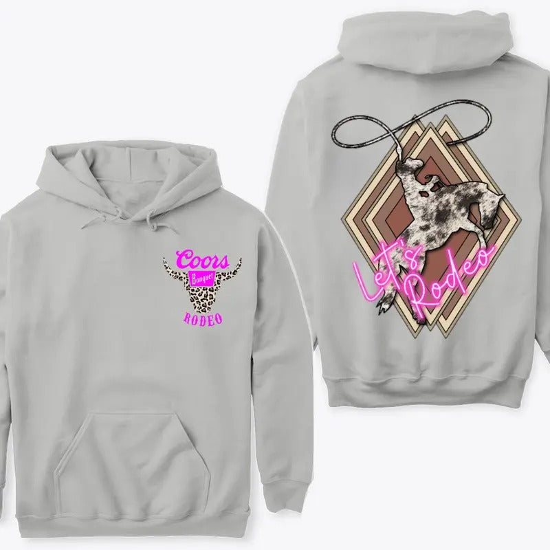 Let's Rodeo Hoodie Sweatshirt TShirt | WearSparks.com