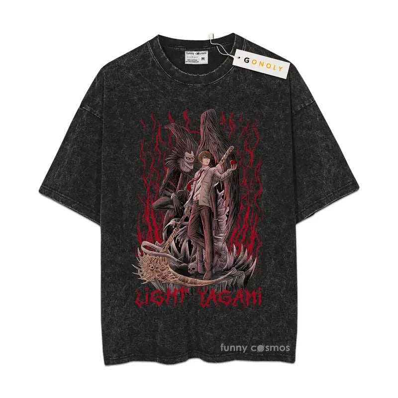 Light Yagami Sweatshirt, Ryuk Sweatshirt, Death Note Sweatshirt, Anime Sweatshirt, Vintage Sweater