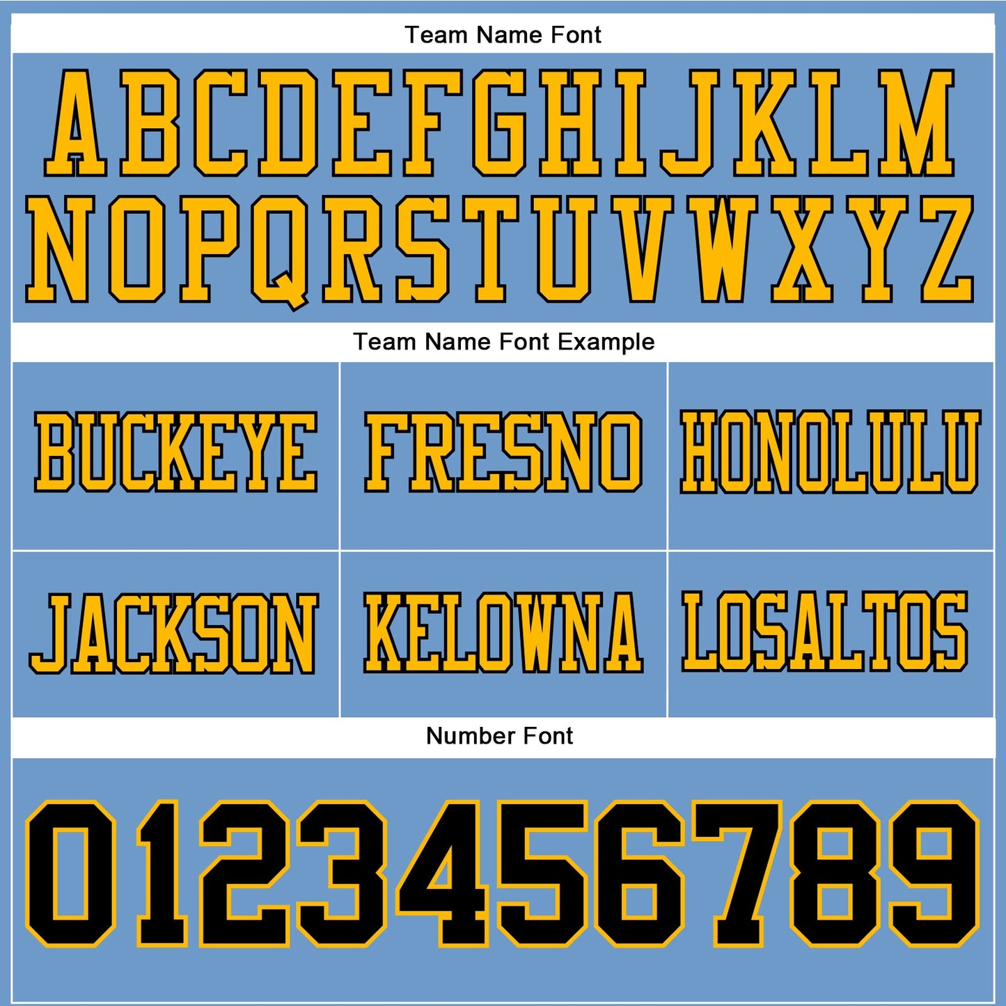 Custom Light Blue Black-Gold Authentic Football Jersey