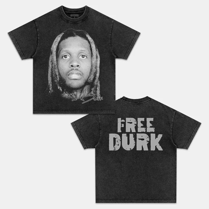 Lil Durkk Shirt, Vintage Music Tee for True Fans, Vintage 90s Rap Bootleg Streetwear Shirt.