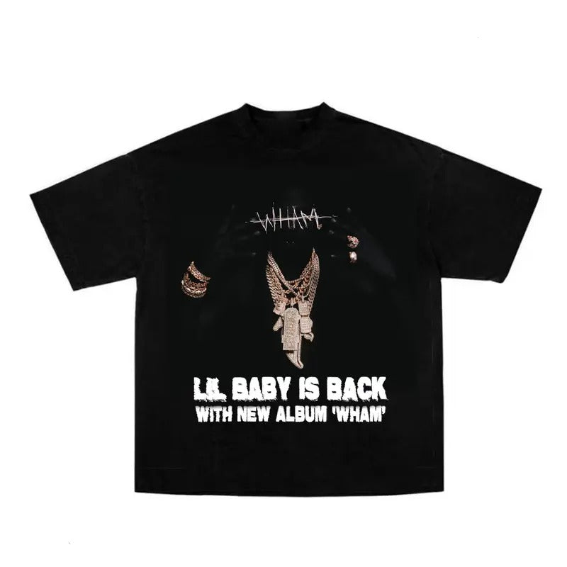 Lill Babi Wham T-Shirt - Trendy Album Graphic Tee for Fans Hoodie, Sweatshirt | WearSparks.com