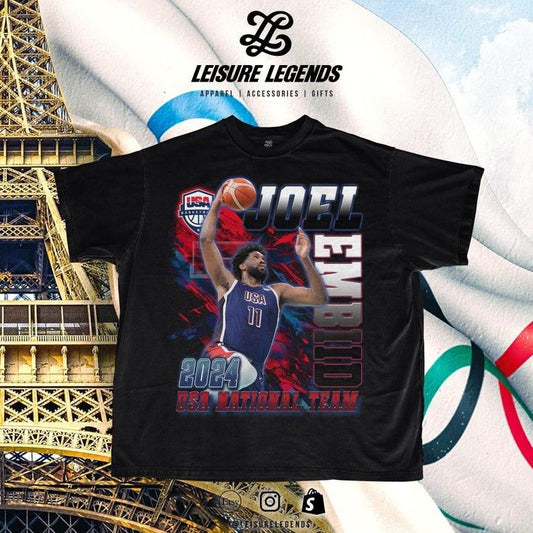 Limited Edition 2024 Paris Olympics USA National Team Oversize - Joel Embiid - #11