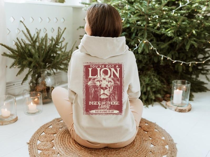Lion Hoodie,Religion Hoodie,Jesus Christ Hoodie,Religious Sweatshirt,Religion Shirt,Christian Hoodie,Bible Verse Hoodie,Christian Gifts T-shirt, sweater and Hoodie