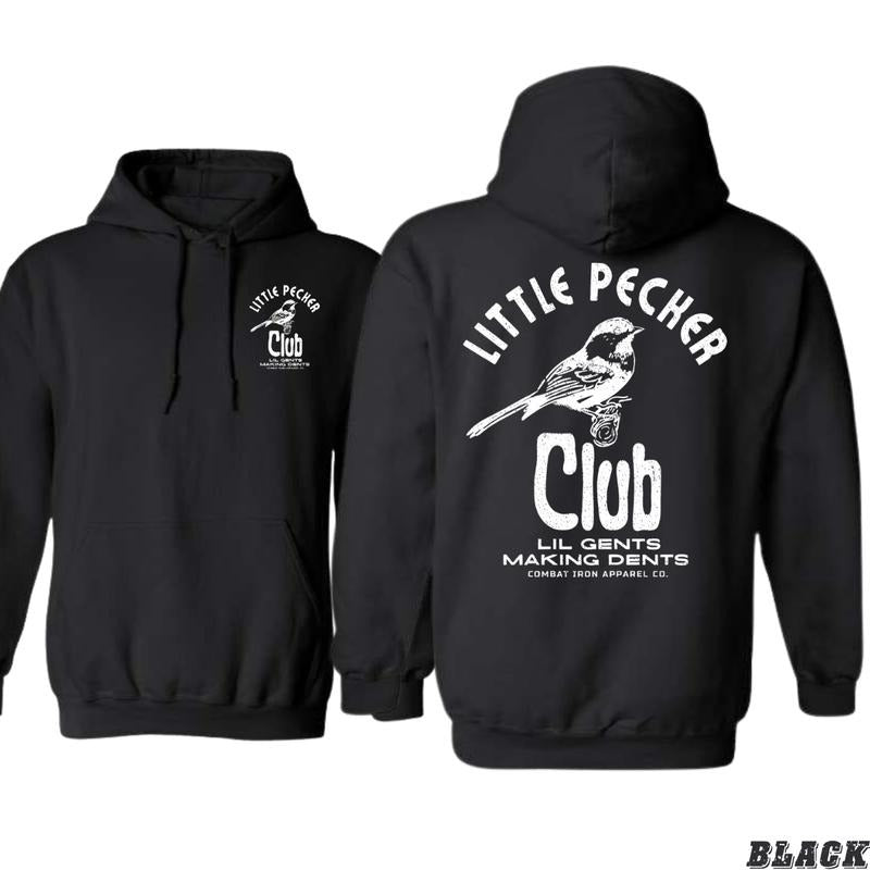 Little Pecker Club Hoodie - Bold and Unique Design, Unisex, Comfortable Fit, Perfect for Making a Statement.