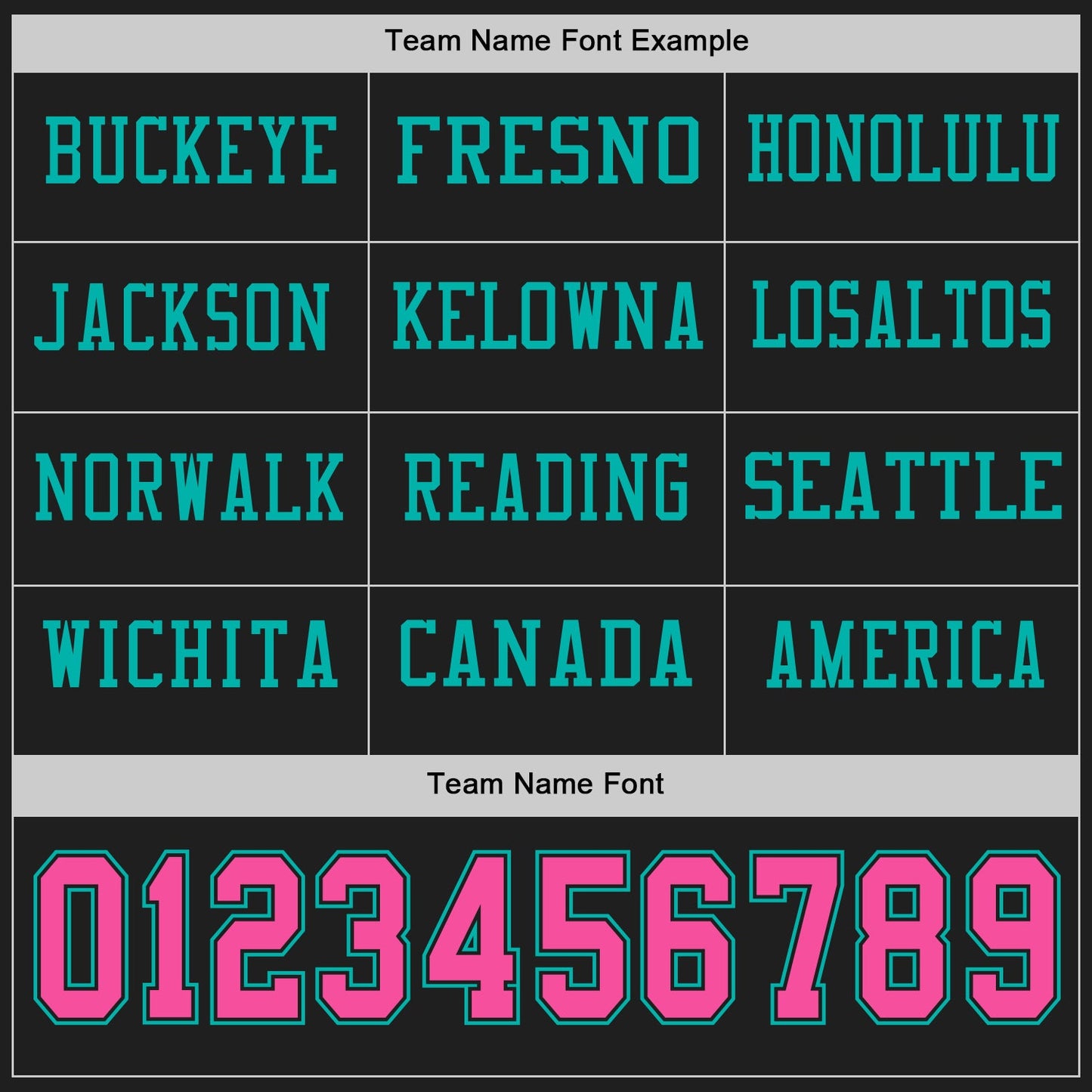Custom Black Pink-Aqua Long Sleeve Authentic Football Jersey T-Shirts, Hoodie, Sweatshirt | WearSparks.com (Image 3)