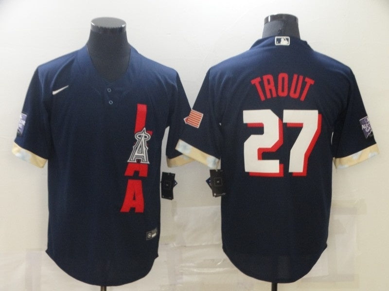 Los Angeles Angels #27 Mike Trout All-Star Fan 195