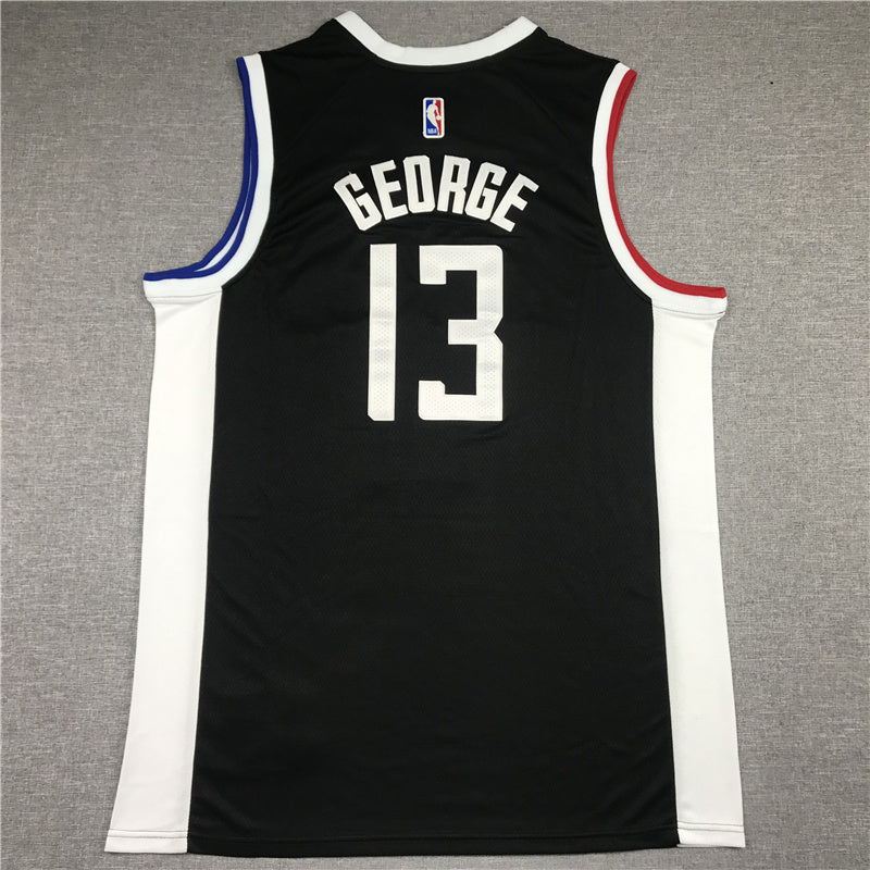 Los Angeles Clippers #13 Paul George 21 New Clippers 13 Black City Edition Style 1