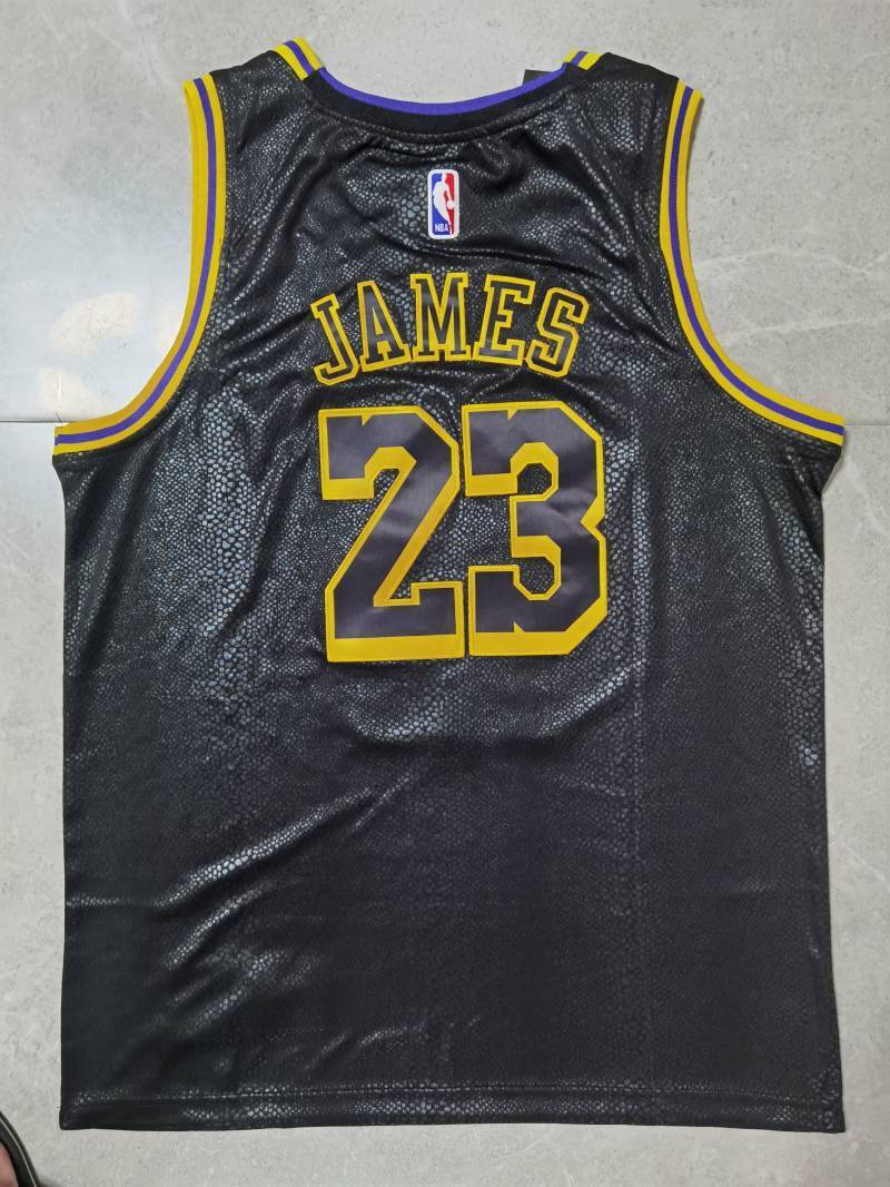 Los Angeles Lakers 23# James City Edition Collaboration Jersey Style 3