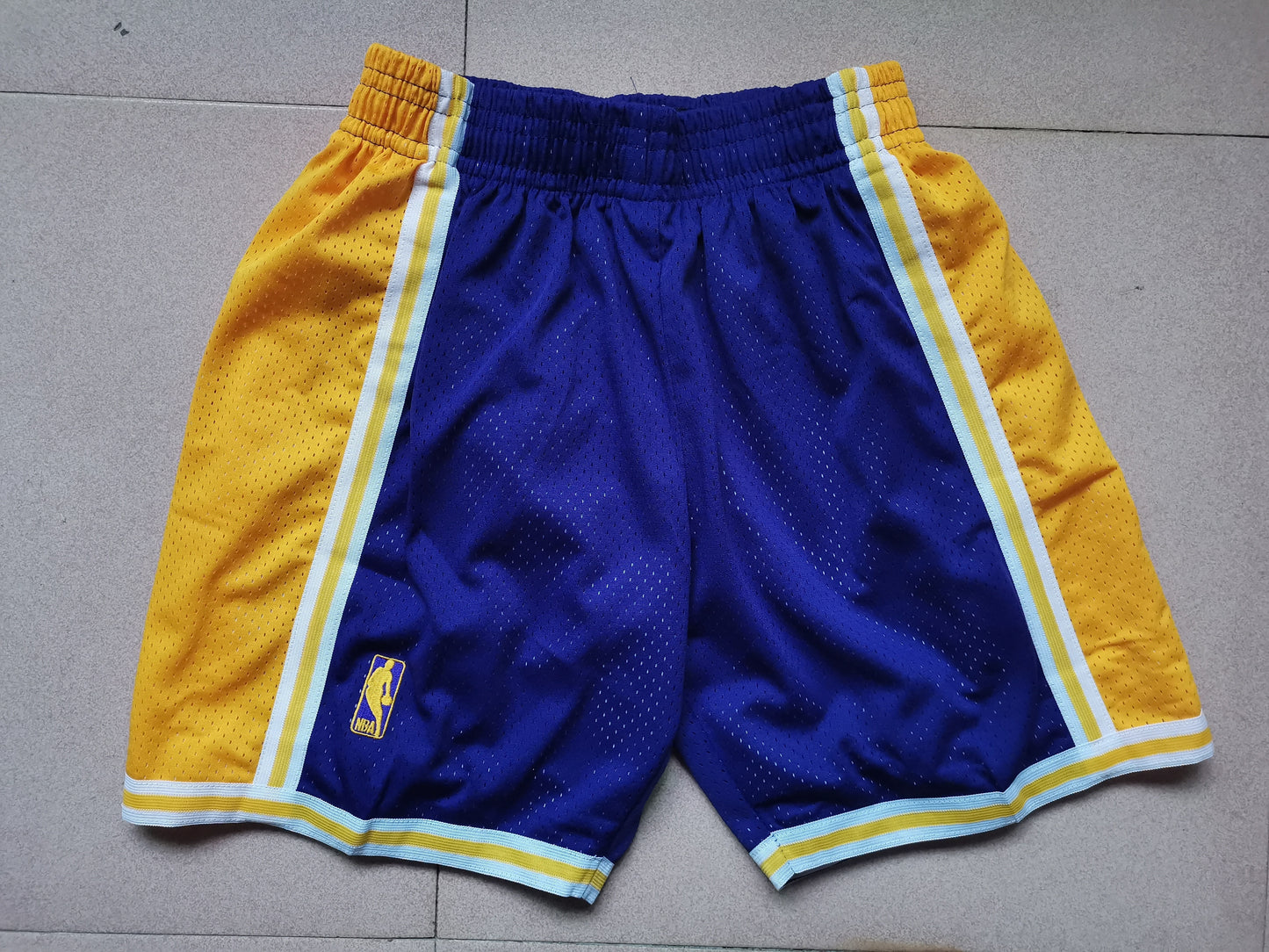 Los Angeles Lakers Mitchell Ness Lakers Purple Shorts