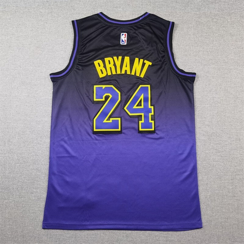 Los Angeles Lakers #24 Kobe Bryant Lakers 24 New Purple City s-xxl Style 1