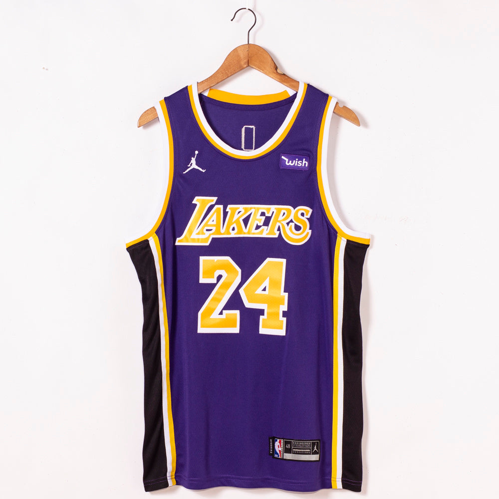 Los Angeles Lakers #24 Kobe Bryant New Lakers 24 # Purple 2021 Edition Style 4