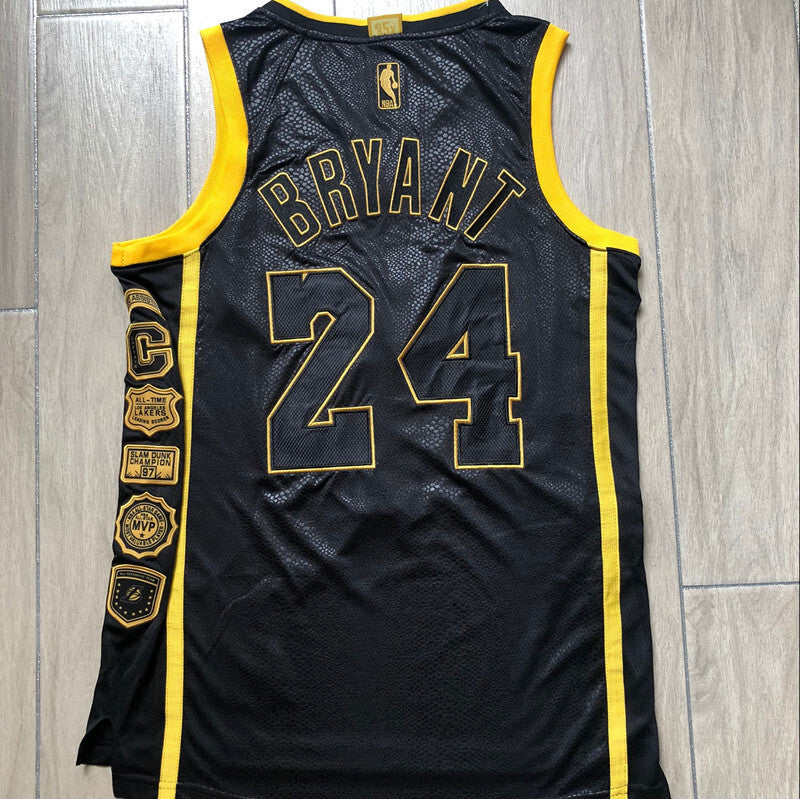 Los Angeles Lakers #8 24 Kobe Bryant Kobe Front 8 Back 24 Edition XS-XXL Style 1