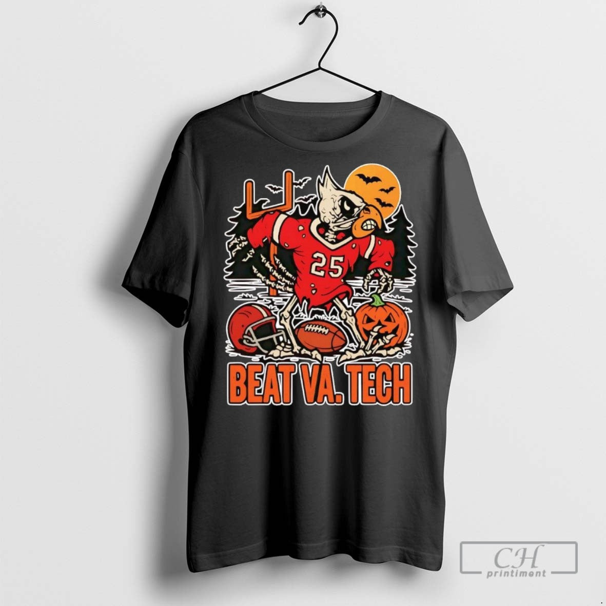 Louisville Cardinals Beat Va Tech Halloween T Shirts