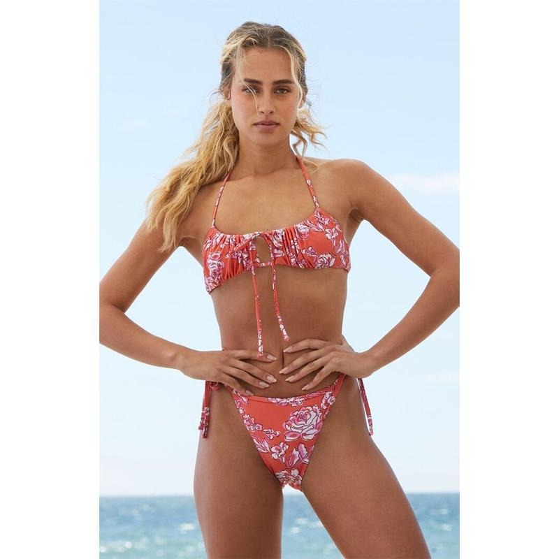 Loverbird Women's Floral Rosie Bralette Bikini Top