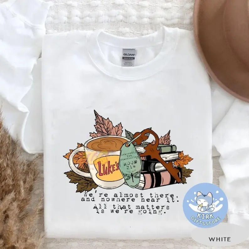 Luke's Coffee Gilmore Girl sweatshirt, Star Hollow Gilmore Girls sweatshirt, Dragonfly sweatshirt, Vintage TV Series Tee, Fall Shirt