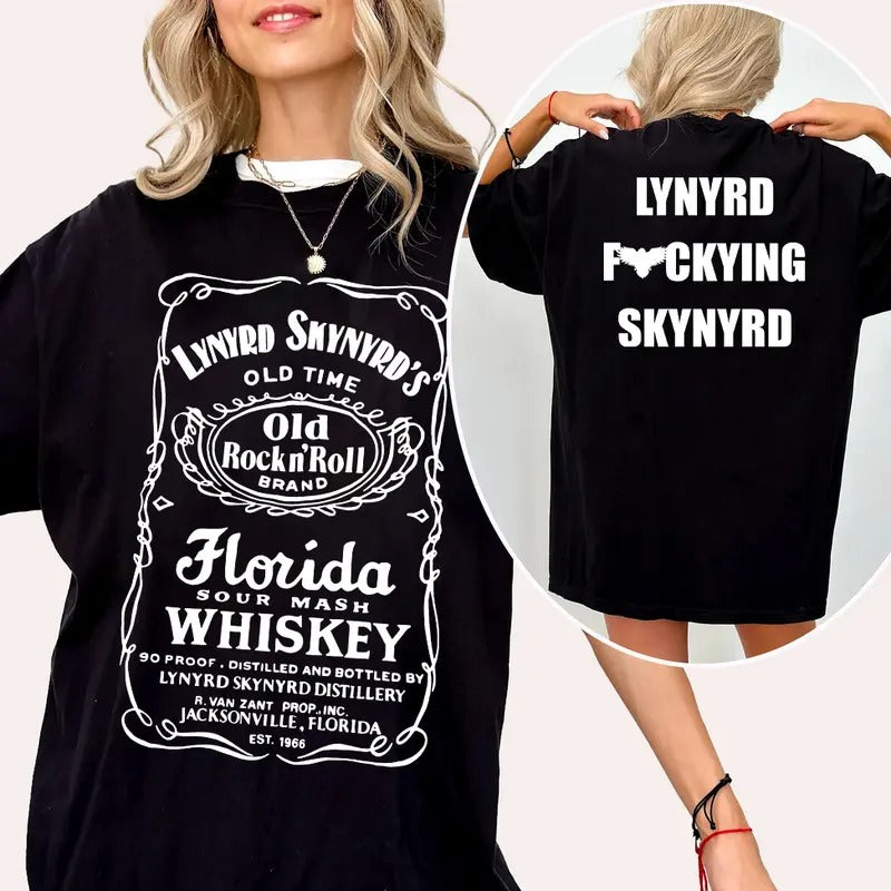 Lynyrrdd Skynyrrdd Shirt Sweatshirt Hoodie, Southern Rock Shirt, Band Shirt, Band Tee, Concert Shirt, Rock & Roll...