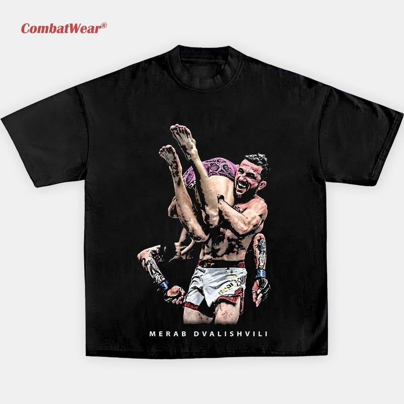 MERAB DVALISHVILI 2025 TEE Wrestling Tee, Wrestling Graphic Tee, 2025 Wrestler Shirt, Sports Shirt, Vintage Wresting Shirt, Wrestling Fan Gift