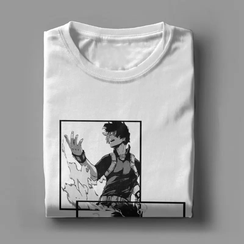 MY HERO ACADEMIA TRIO WHITE TEE Cotton Fabric Sweatshirt, Hoodie, Comfort Colors