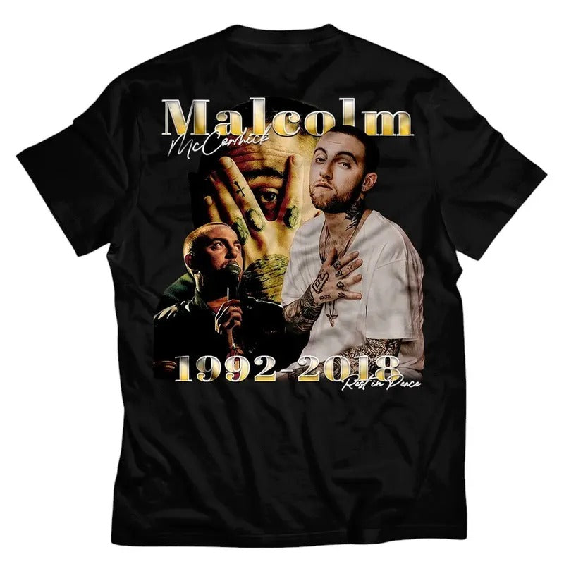 Mac Miller Shirt, Vintage Rap Graphic Tee, 90s Hip-Hop Streetwear, Rap Oversized Shirt, Music Fan Gift